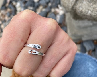 Adjustable Faith Ring