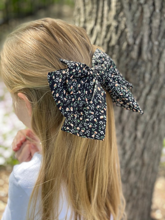 Hairbows handmade for girls and women Amazon.com : Pink Hair Bows Breast Cancer Awareness Girls  main image 3