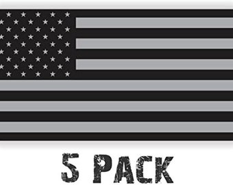 24x24 American Flag Vintage 5-Pack Square Window Cling CGSignLab