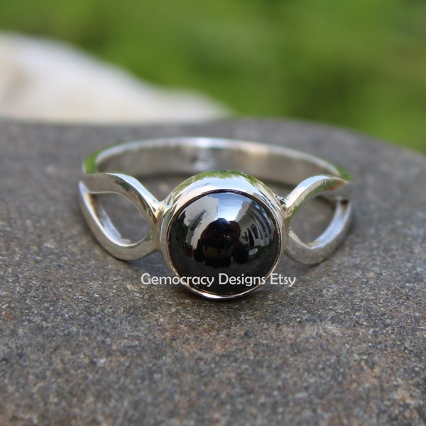 Hematite ring buy online clearance