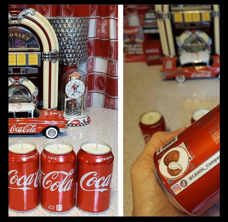 Soda Can Soy Wax Candle