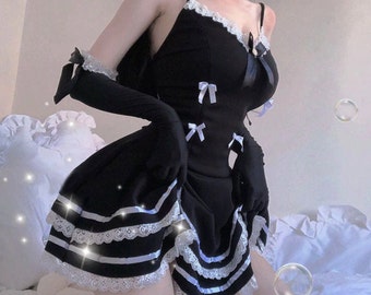 SEXY Anime Maid Servant Costume French 
