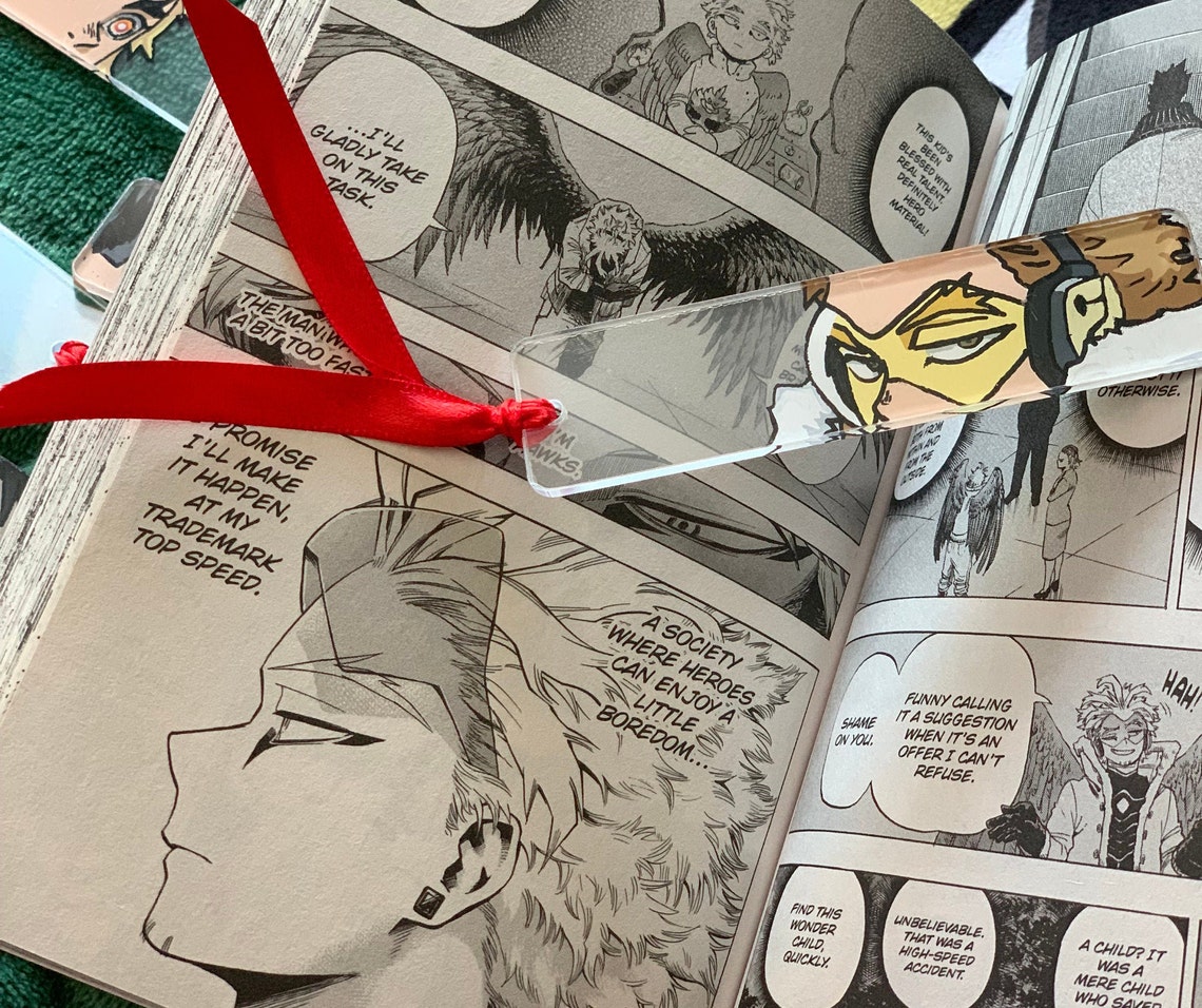 Custom Painted Anime Bookmarks Etsy