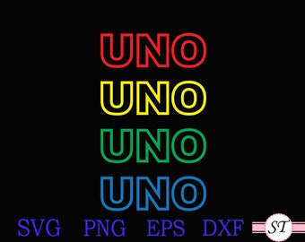 Download Uno Cricut Etsy