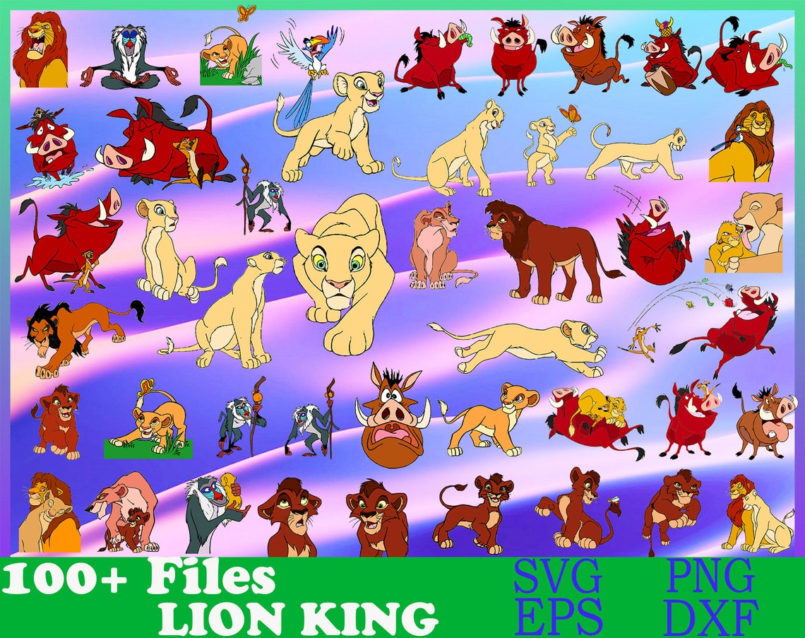 Free Free Lion King Svg Etsy 607 SVG PNG EPS DXF File