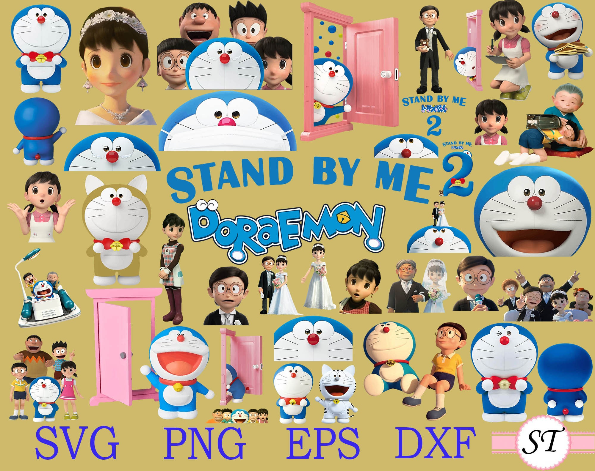 Discount 70 40 Files Stand By Me 2 Doraemon Bundle Svg Etsy Discount 70 40 Files Stand By Me 2 Doraemon Bundle Svg Etsy