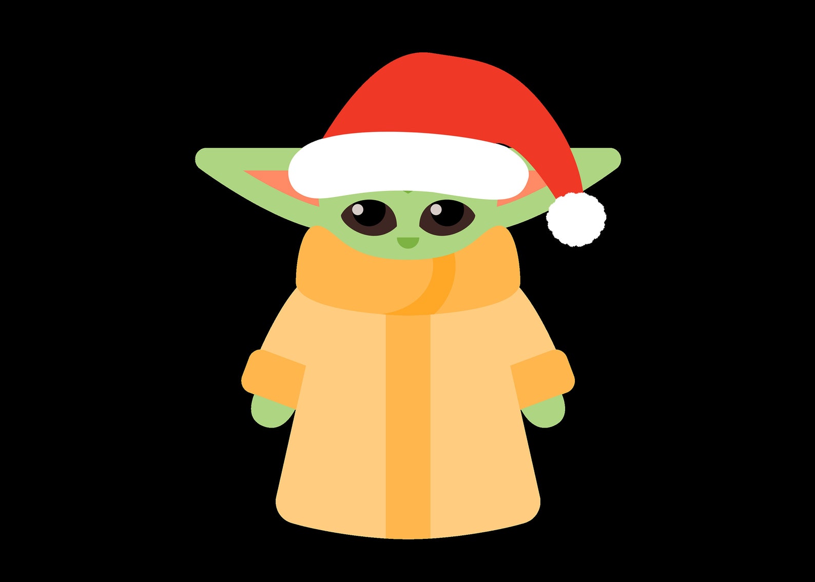 Baby Yoda SVG The Child SVG Baby Yoda Christmas SVG Baby | Etsy