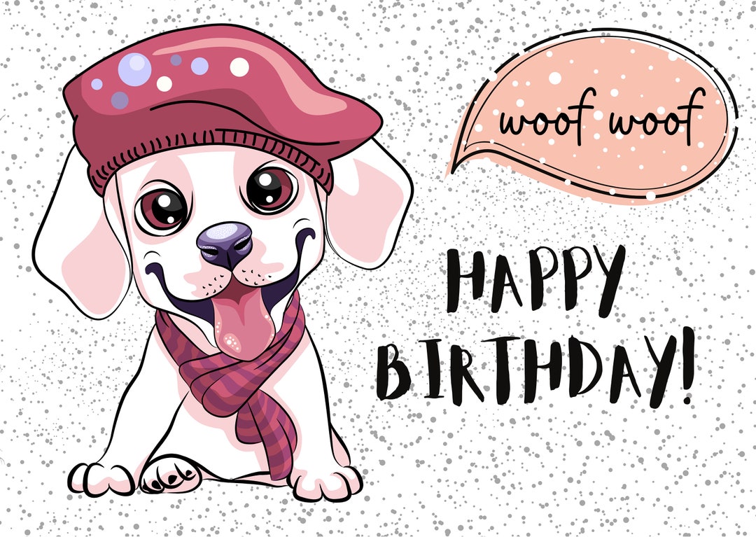 Printable Birthday Card.funny Printable Birthday Card.downloadable ...