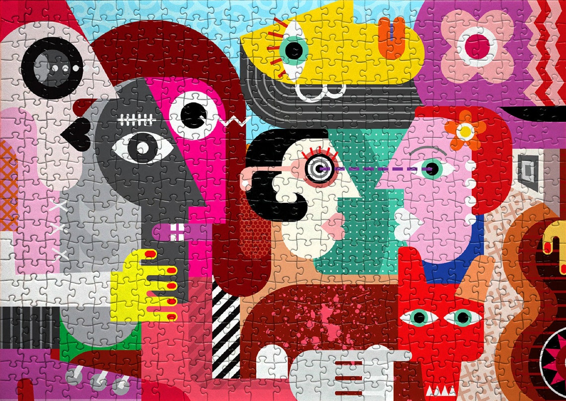 1000 Jigsaw Puzzle Difficult Puzzle Design Puzzle Beautiful Etsy