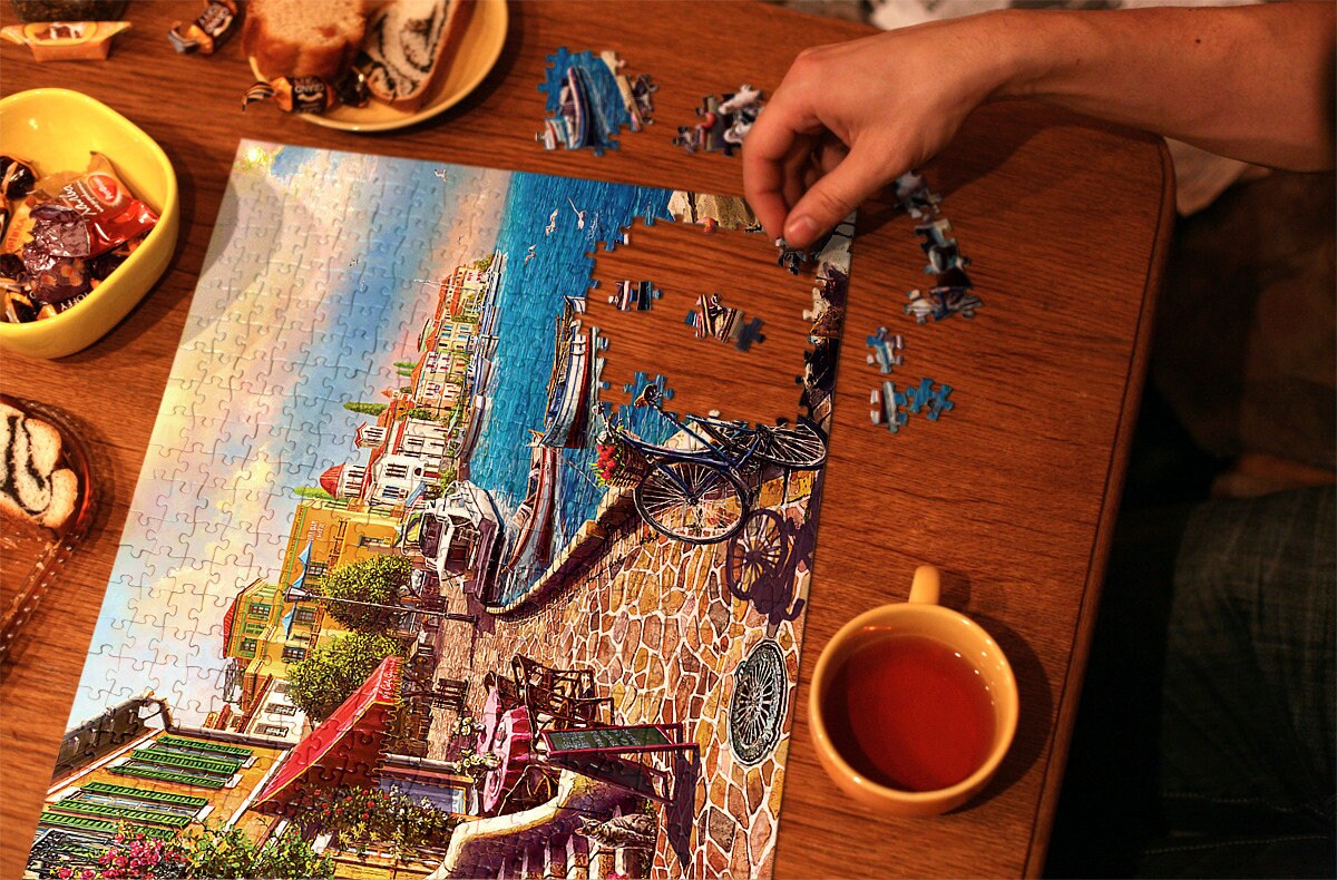 2000 Piece Jigsaw Puzzle , Jİgsaw Puzzle for Adults , Colorful Puzzle , Christmas Gift , High