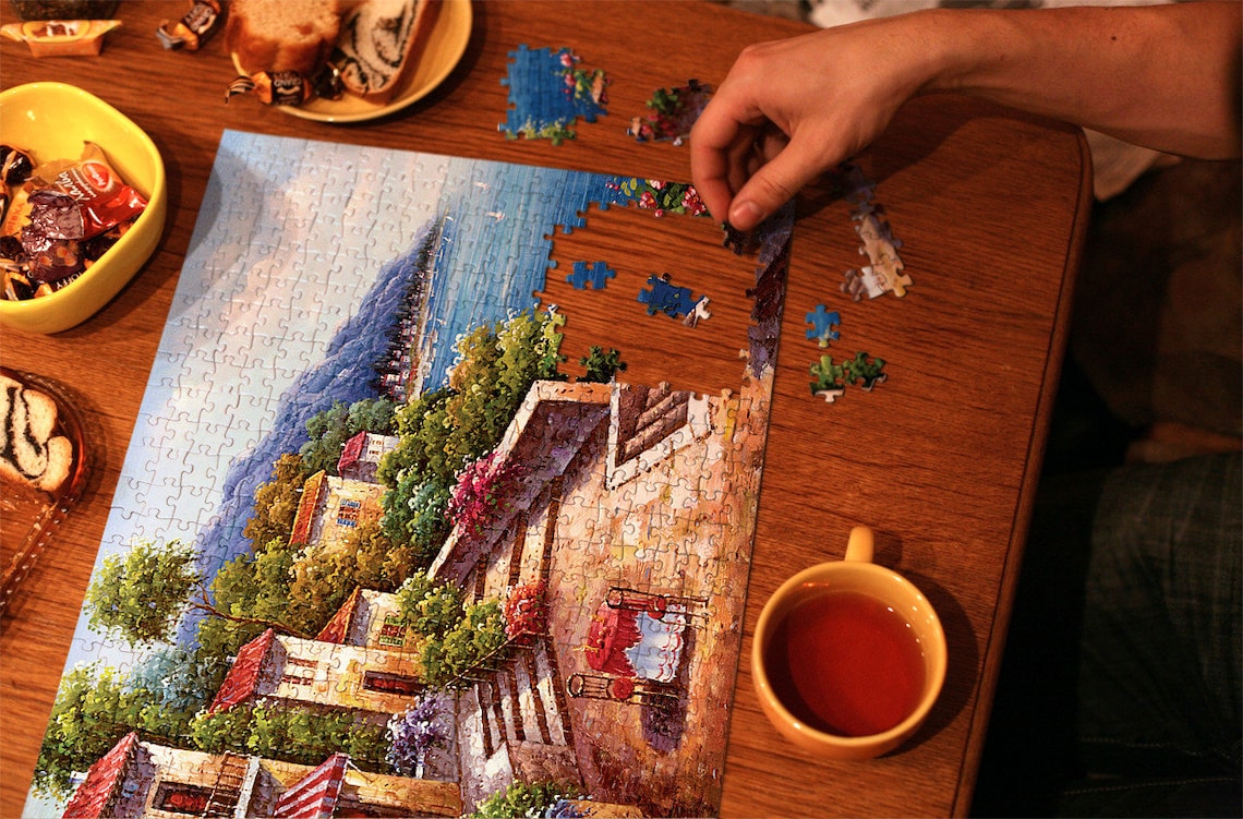2000 Piece Jigsaw Puzzle Jİgsaw Puzzle for Adults Colorful Etsy