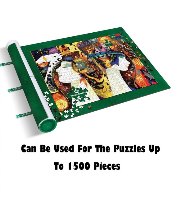 Jigsaw Puzzle Roll Mat, Table Board, Accessory for Puzzles, Jigsaw