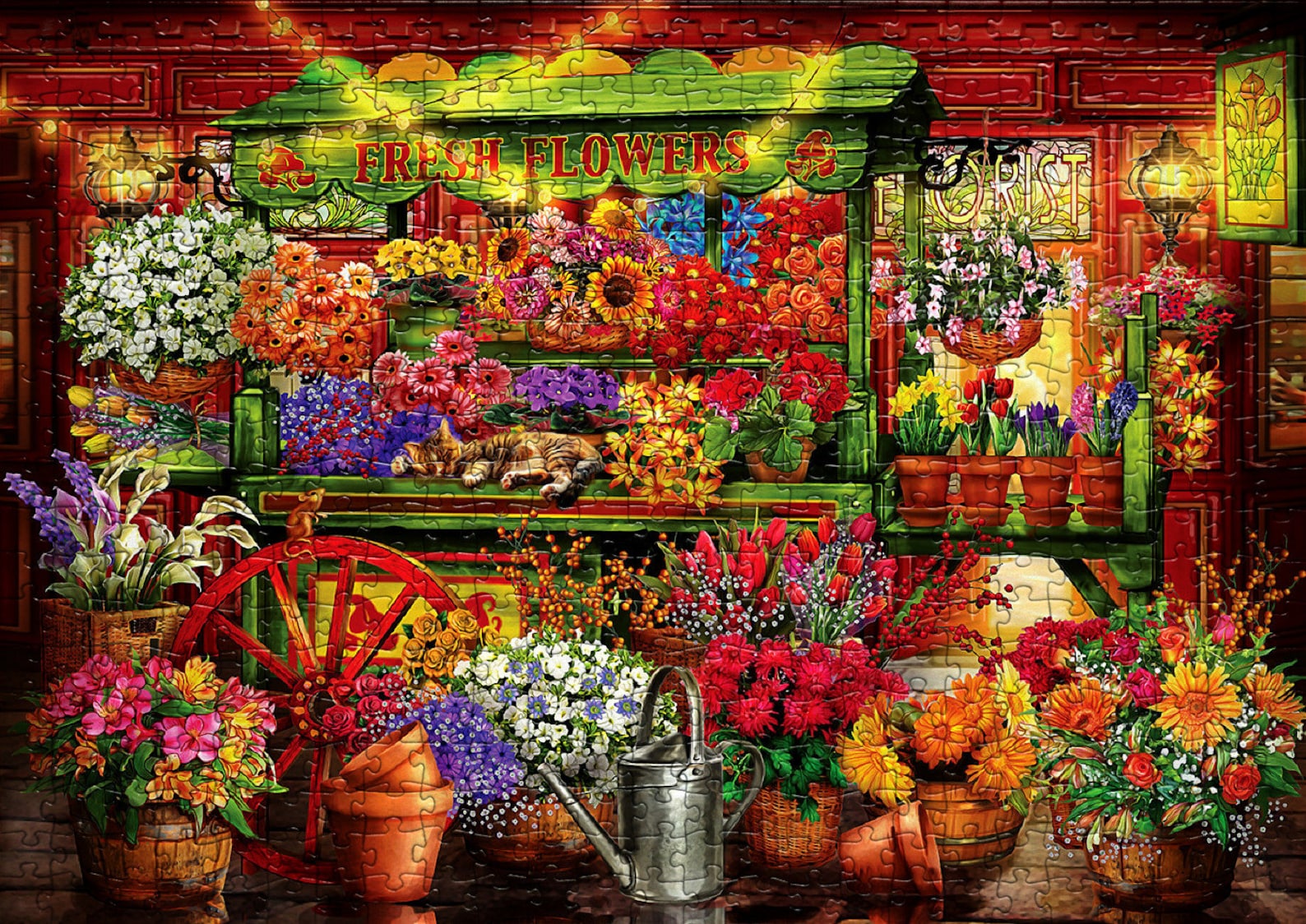 3000 Piece Jigsaw Puzzle Puzzle For Adults Colorful Puzzle | Etsy