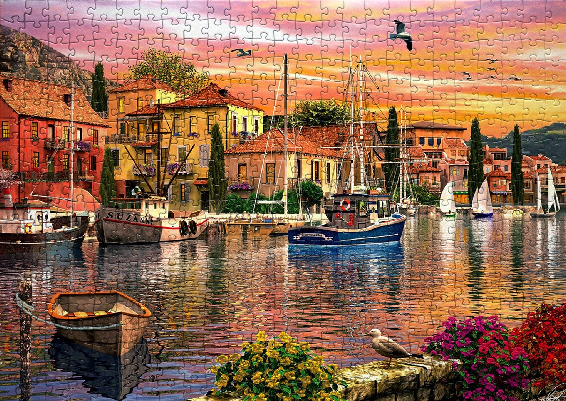 2000 Piece Jigsaw Puzzle , Jİgsaw Puzzle for Adults , Colorful Puzzle