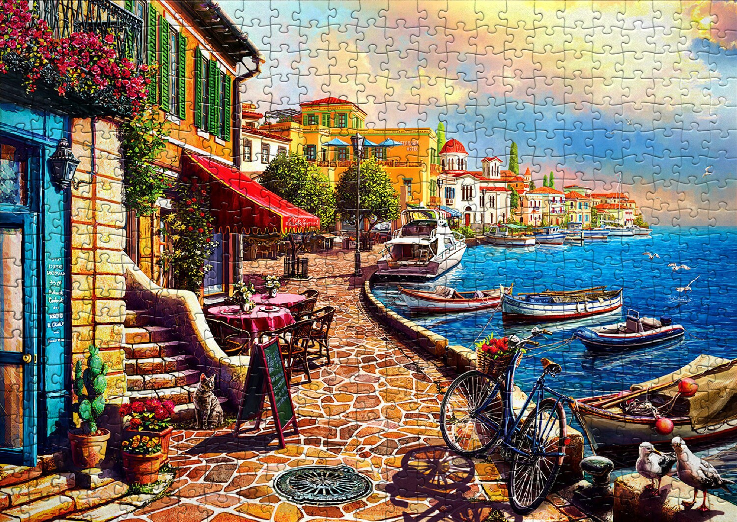 2000 Piece Jigsaw Puzzle , Jİgsaw Puzzle for Adults , Colorful Puzzle