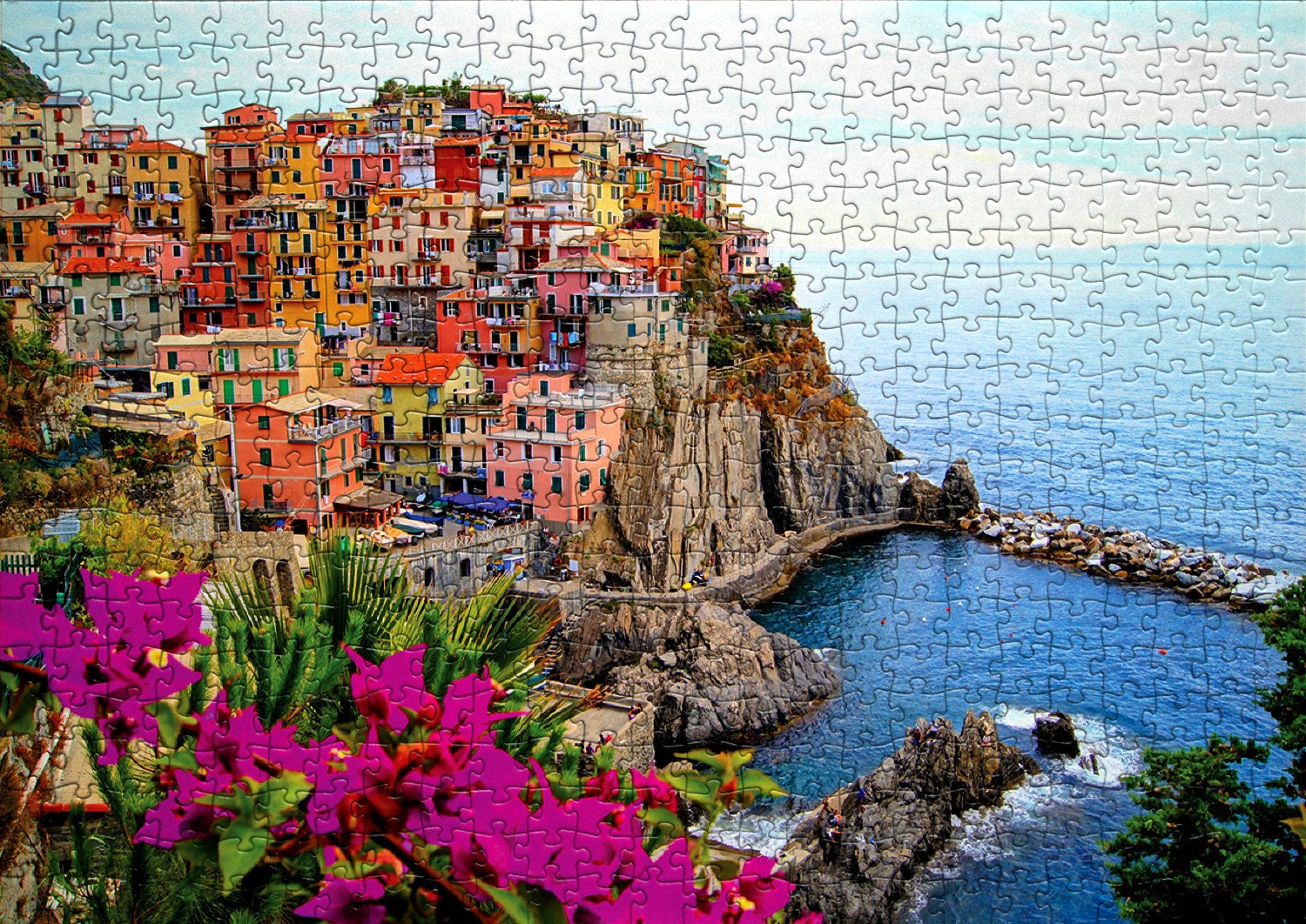 Puzzle 1000 pcs - Italie Manarola