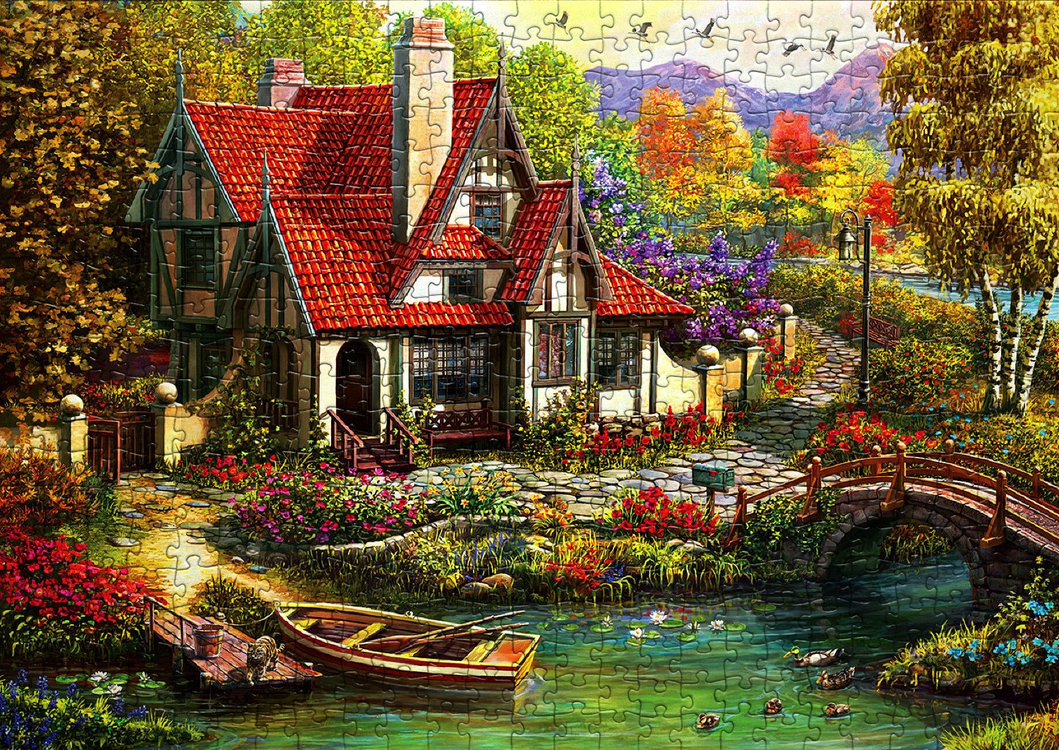 1000 Piece Jigsaw Puzzle puzzle For Adults colorful Puzzle christmas 