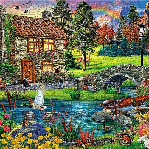 6000 Piece Jigsaw Puzzle ,Puzzle For Adults selling , Colorful Puzzle , Christmas Gift, Valentine's Day , Gift For Her, Big Size Jigsaw Puzzle