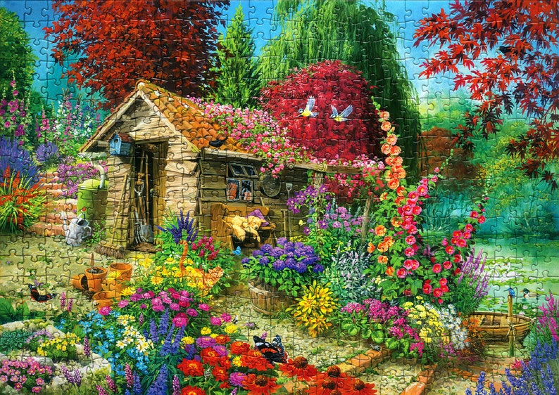 1500 Piece Jigsaw Puzzle Puzzle for Adults Colorful Puzzle - Etsy