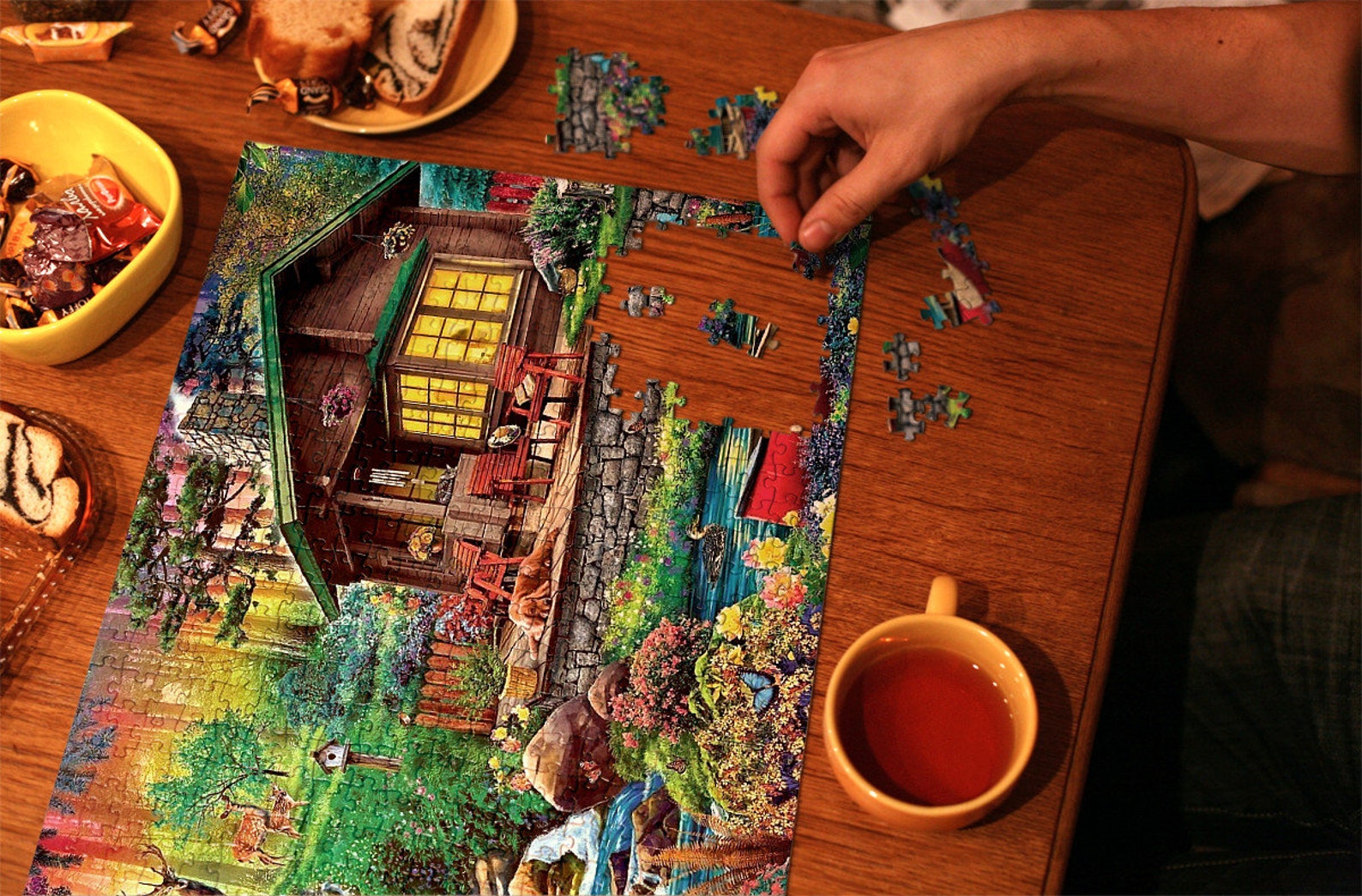 3000 Piece Jigsaw Puzzle Puzzle for Adults Colorful Puzzle Etsy