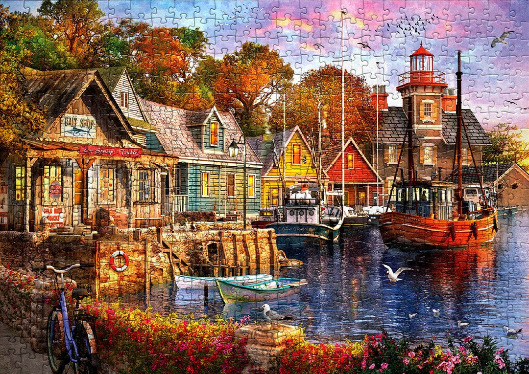 4000 Piece Jigsaw Puzzle, Jigsaw Puzzle for Adults, Colorful Puzzle