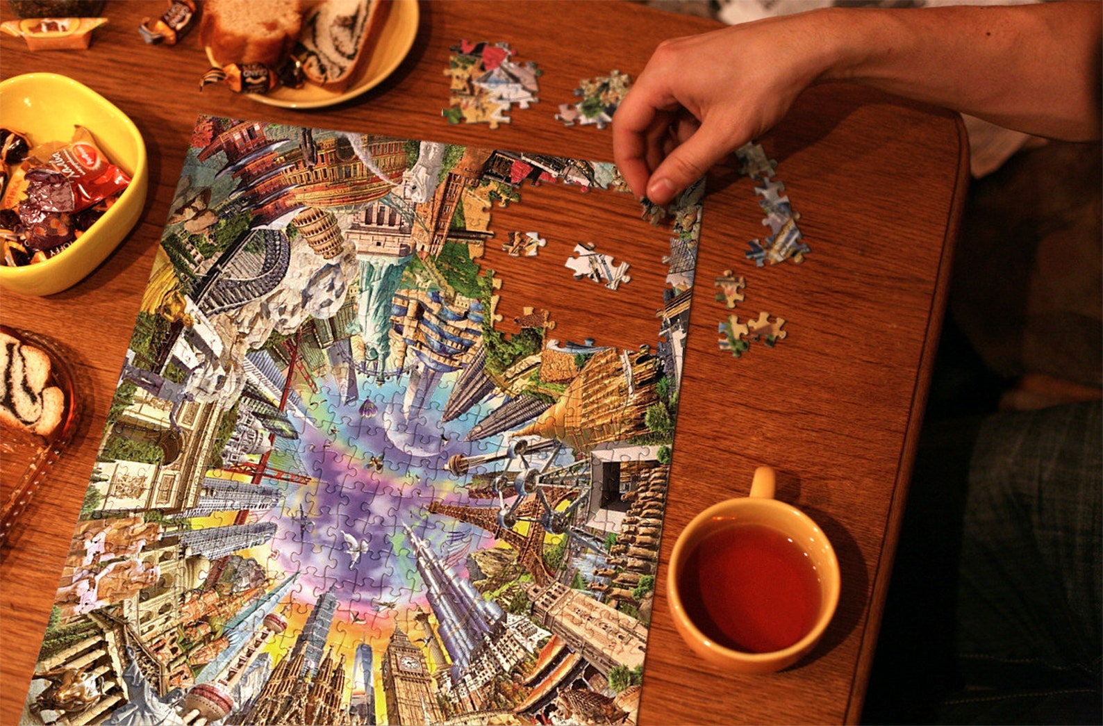 3000 Piece Jigsaw Puzzle ,puzzle for Adults , Colorful Puzzle