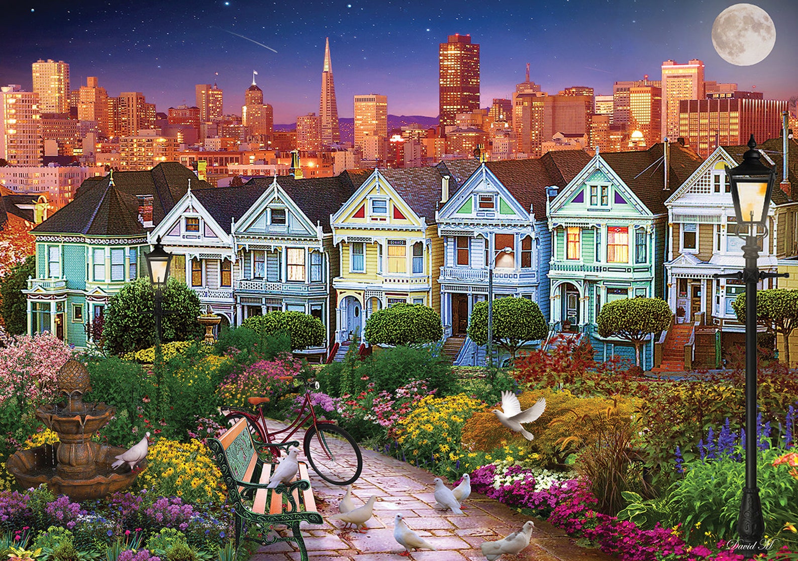 3000 Piece Jigsaw Puzzle Puzzle For Adults Colorful Puzzle Etsy