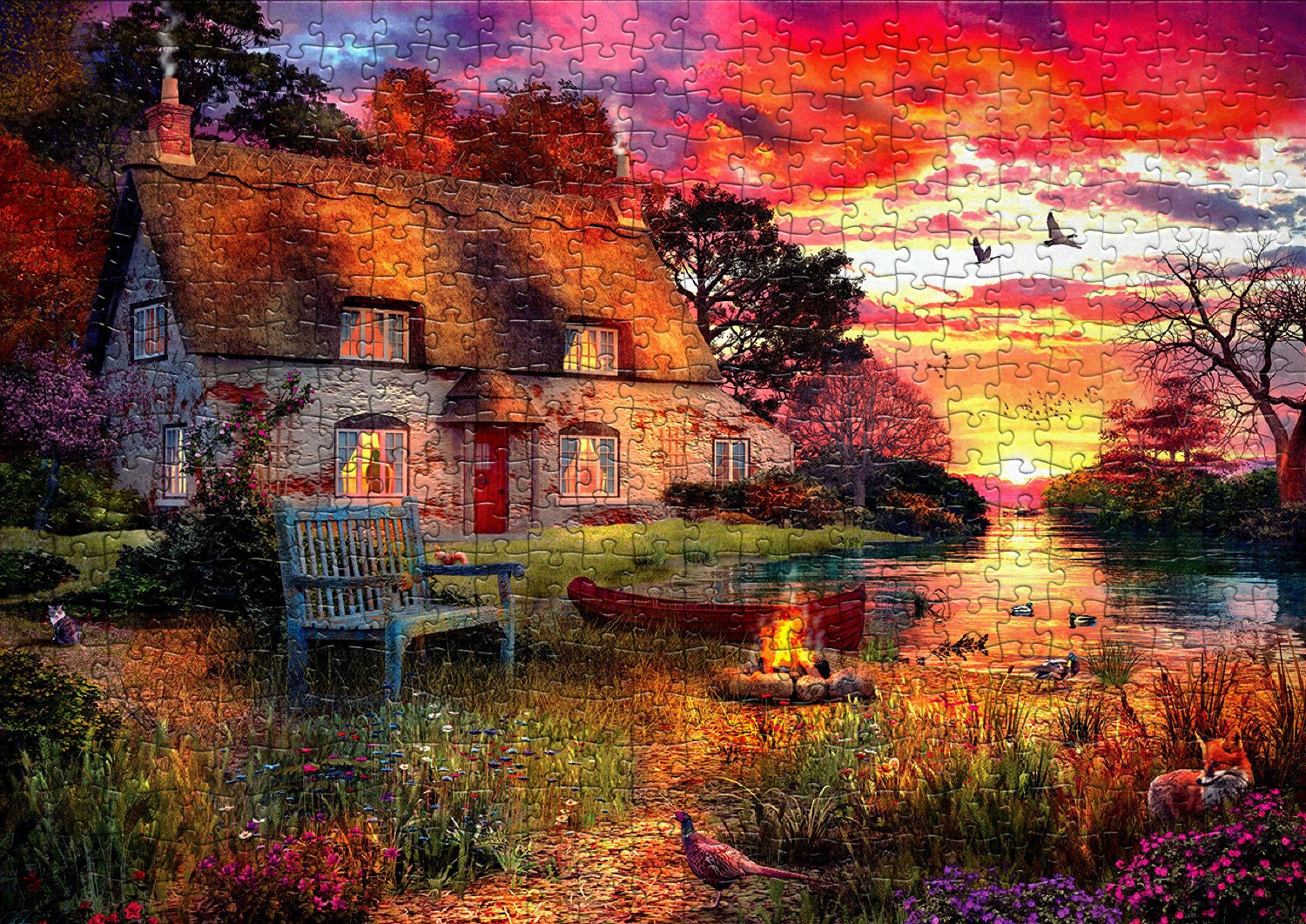 4000 pieza Rompecabezas Rompecabezas Rompecabezas para Adultos Etsy