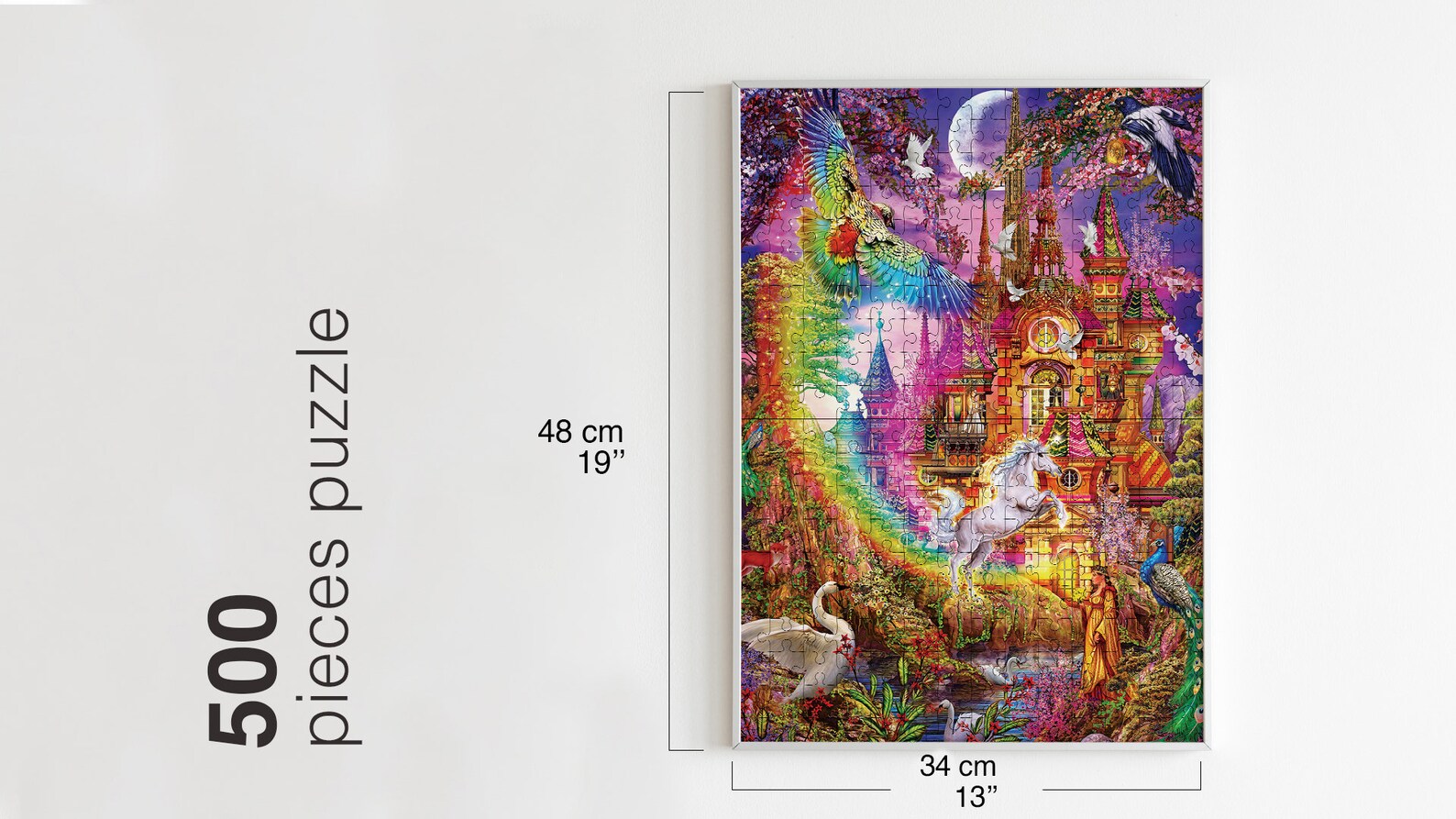 500 Piece Jigsaw Puzzle Jigsaw Puzzle for Adults Colorful Etsy