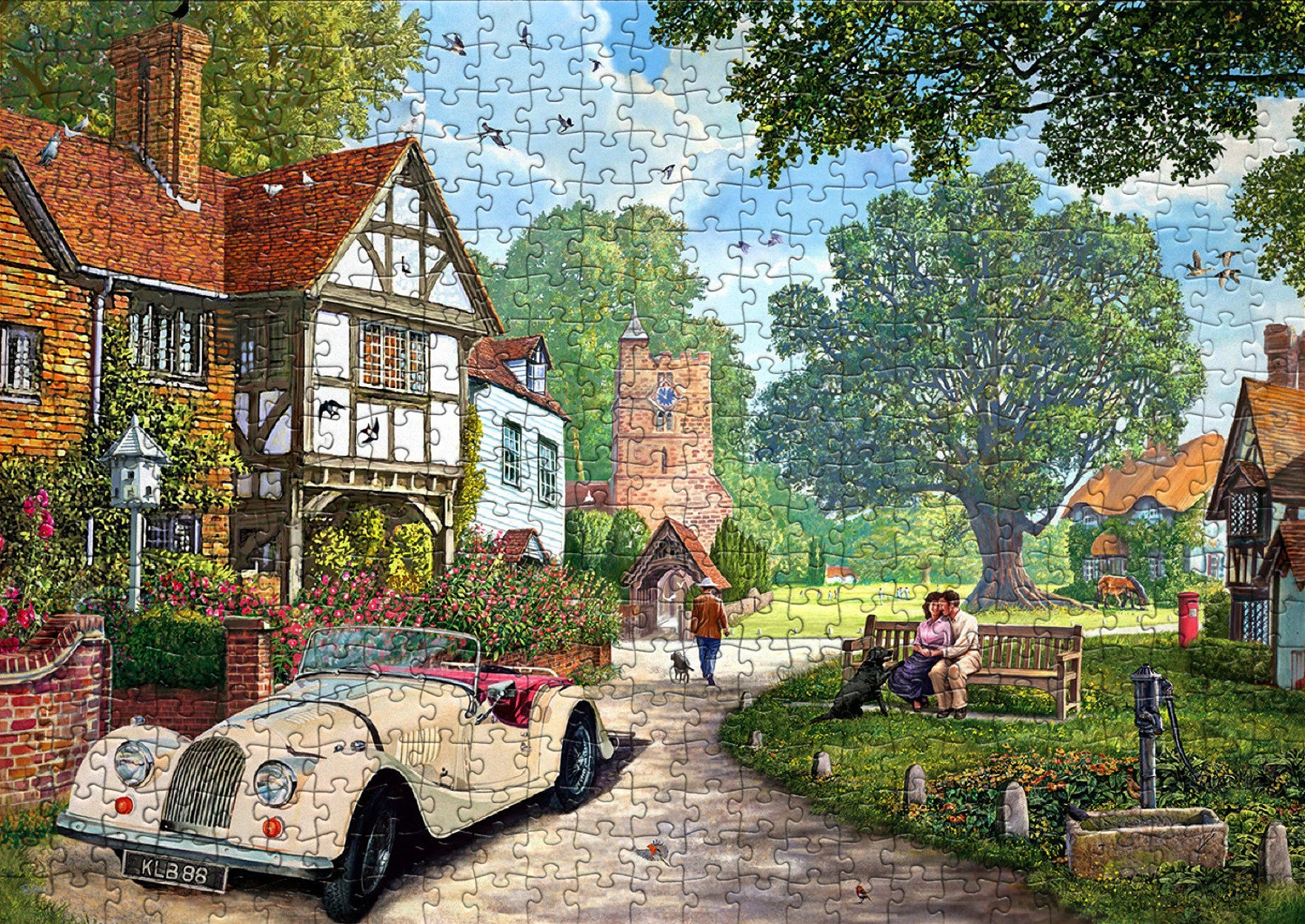 500 Piece Jigsaw Puzzle Jigsaw Puzzle For Adults Colorful Etsy