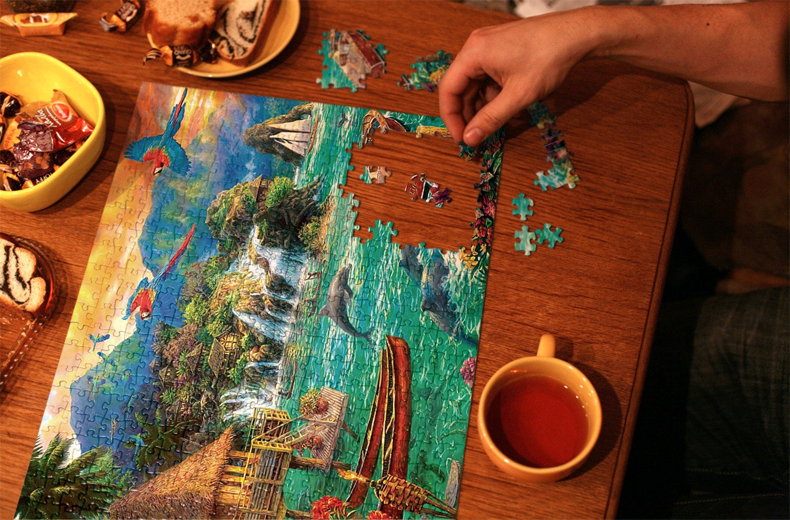 3000 Piece Jigsaw Puzzle puzzle for Adults Colorful Puzzle | Etsy