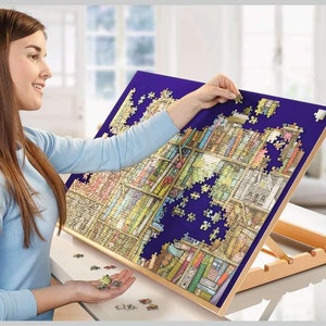 Wooden Puzzle Board Jigsaw Puzzle Board up to 1500 Pieces Jigsaw