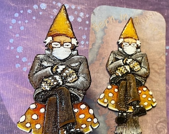 Estacas para plantas Bernie Mittens únicas, de edición limitada