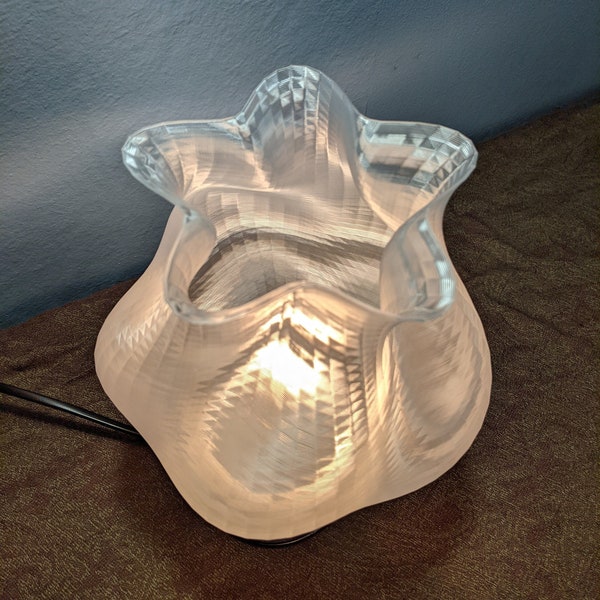Night Blossom Bedside Lamp - Futuristic lamp - Fantasy Lamp - Jellyfish Lamp