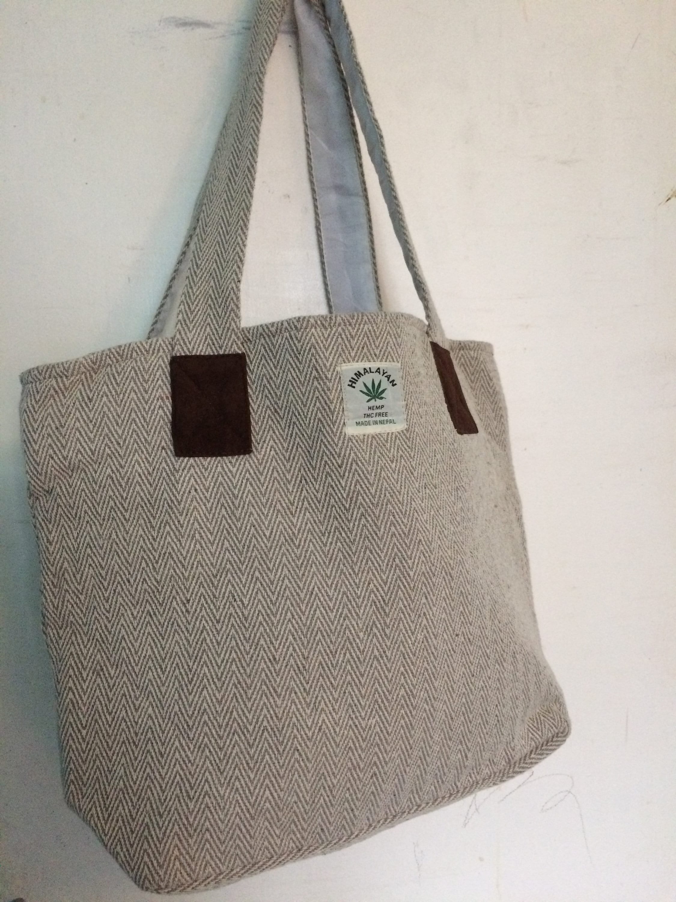 Hemp Cotton Tote Bag Etsy