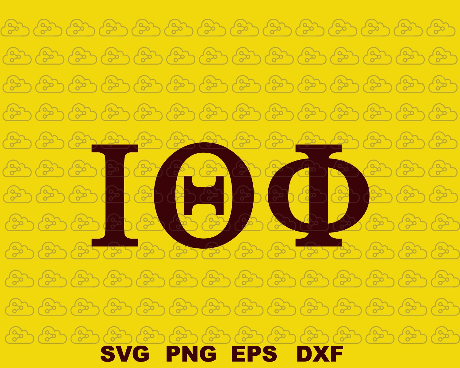 Iota phi theta Fraternity svg sign APA Crest Svg Greek letter | Etsy