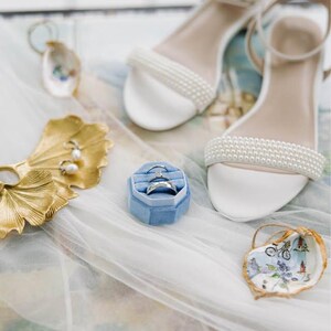 Custom Painted Oyster Shells | Coastal Wedding Favors, Place Cards, Ornaments image 3