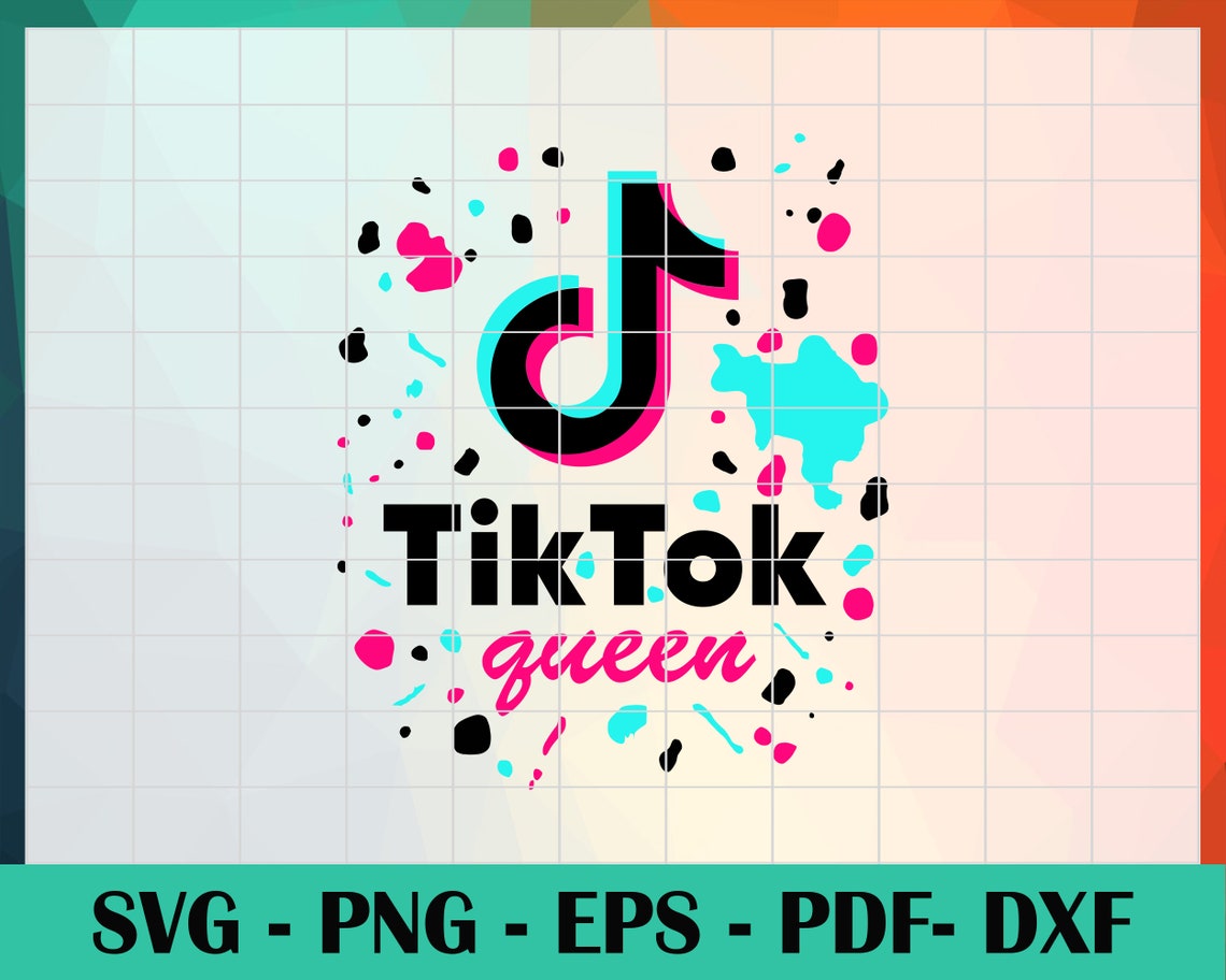 Download Tiktok Queen SVG PNG PDF Cricut Silhouette Cricut svg | Etsy