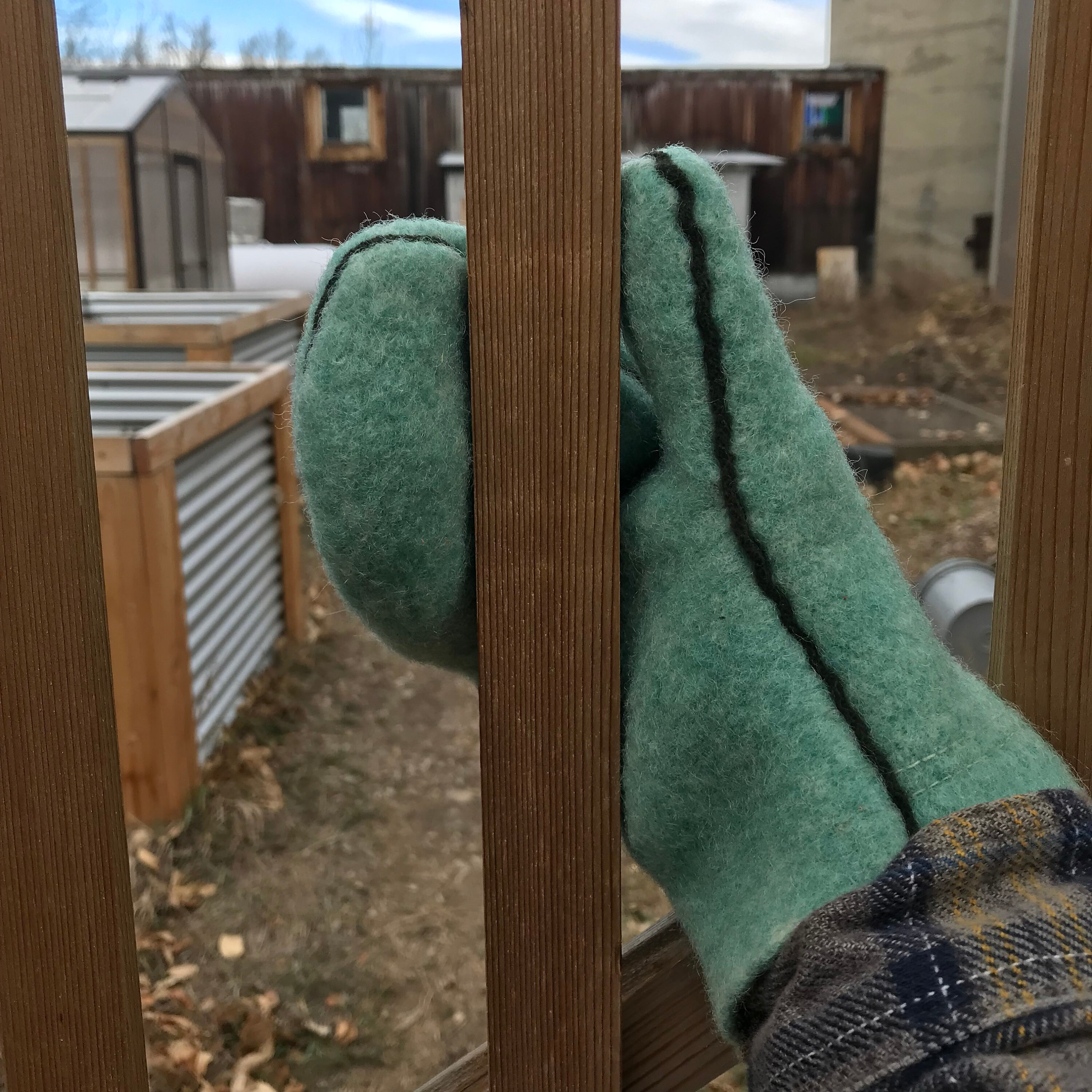 Below Zero Green Wool Mitten 2.0 Etsy