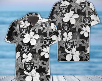 oakland raiders hawaiian shirt