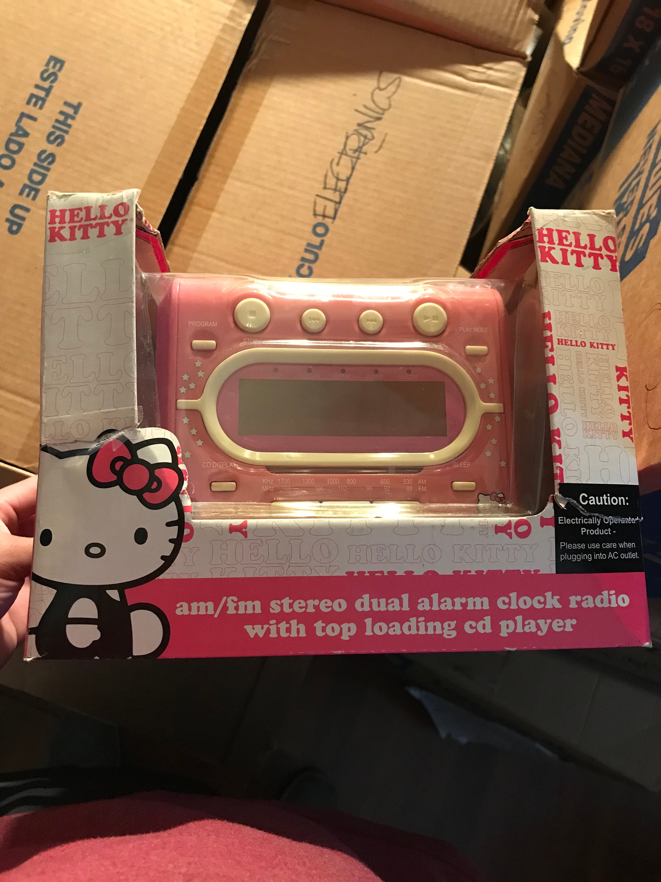 Hello Kitty AM/FM radio Etsy