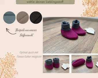 Baby/Children's Woolen Shoes, Woolen Boots, Slippers, Carrier Shoes, Baby Shoes made of Woolen Felt/Virgin Wool/Handmade. Available in a variety of colors and sizes 14-25.
