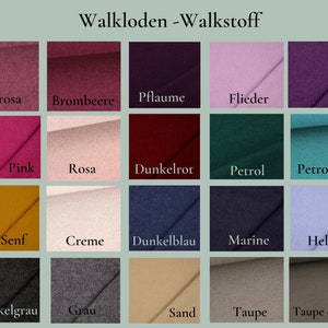 Walk ears hat / baby hat / walk hat / wool hat Newborn KU 36-56 wool walk / new wool in desired size and fabric image 4