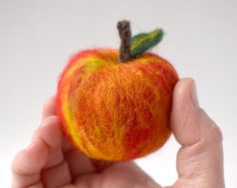 Needle Felted Apple