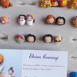 earrings earrings polymer clay fimo kawaii handmade anime nana osaki