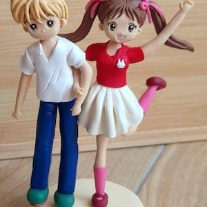 PREORDER presale figuur beeldje actiefiguur kodocha Rossana kodomo no omocha the vintage toy 80s anime kawaii polymeerklei