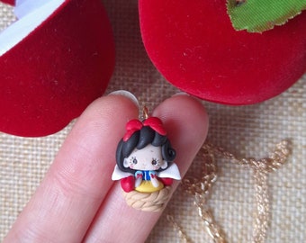 READY FOR SHIPPING paffutelli  orecchini earrings princess polymer clay fimo handmade gifts kawaii cute sculpture miniature made in Italy