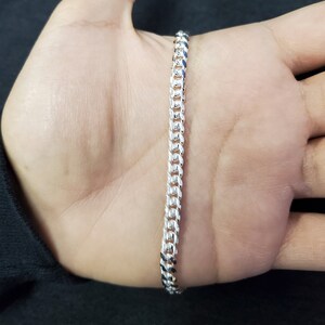 NEW SOLID 925 STERLING SILVER CUBAN LINK CHAIN NECKLACE FOR MEN/WOMEN'S NEW SOLID 925 STERLING SILVER CUBAN LINK CHAIN NECKLACE FOR MEN/WOMEN'S