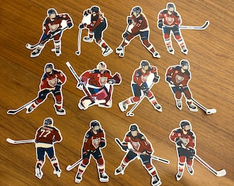 PWHL Montreal Victoire Stickers women’s hockey