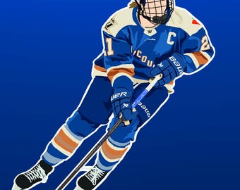 Ashton Bell-print - PWHL Vancouver Goldeneyes hockey Canada